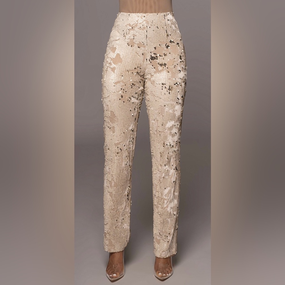 Stone Mirage Sequin Pants